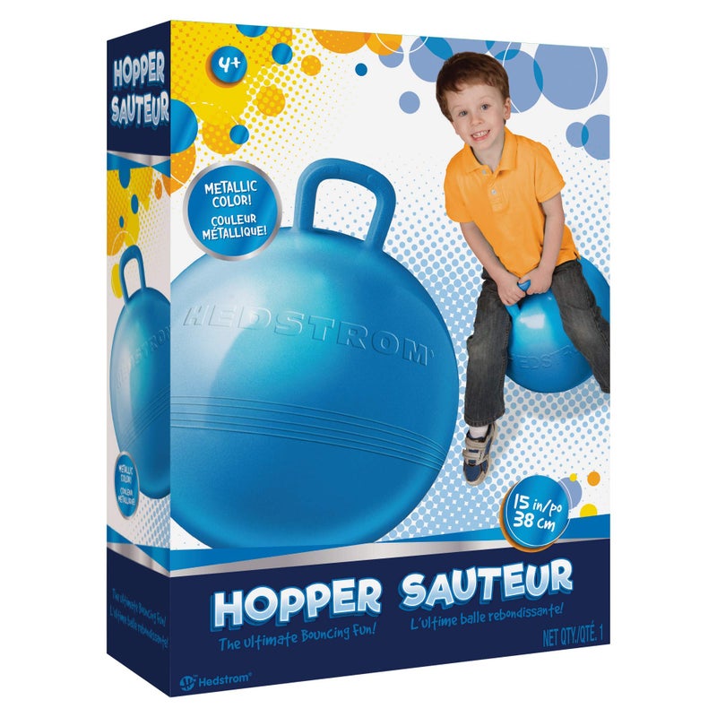 Hedstrom Metallic Blue Fun Hopper, 15 Inch - Image 2